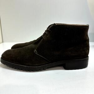 EUC Gravati x Wilkes Bashford Dark Brown Suede Chukka Boots Made in Italy 9.5